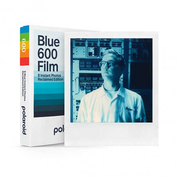 Polaroid  600 Film Reclaimed Blue Edition