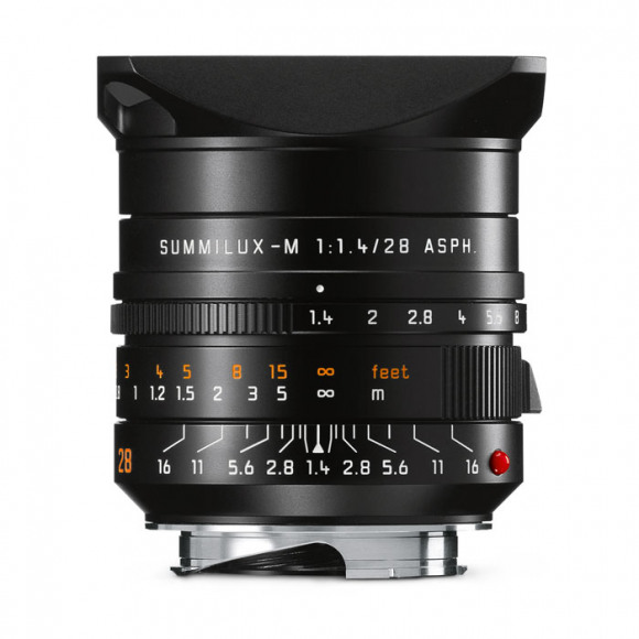 Leica 11668 Summilux-M 28mm F/1.4 ASPH Black Chrome