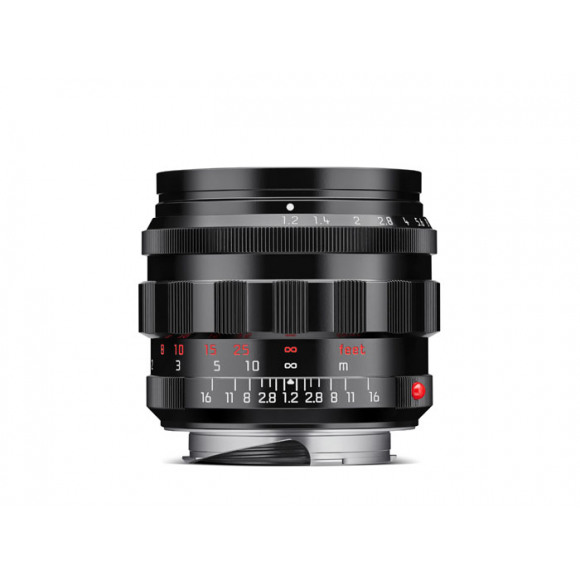 Leica Noctilux-M 50mm f/1.2 ASPH M-mount objectief Glanzend Zwart