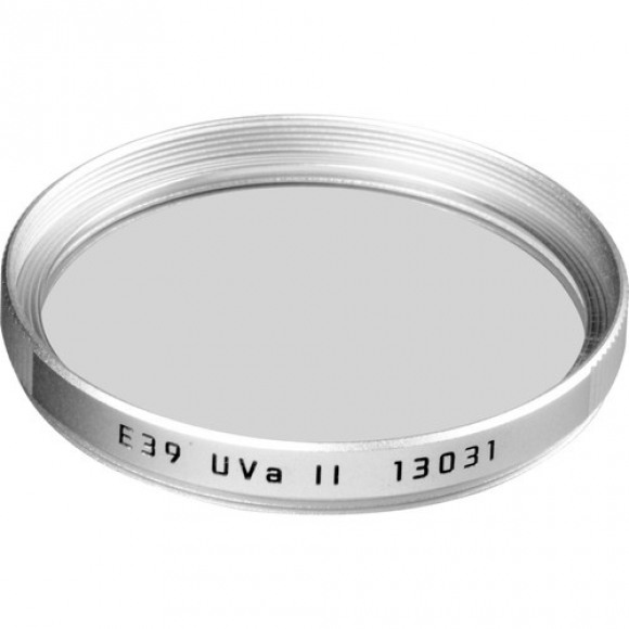 Leica 13031 Filter UVa II E 39 zilver