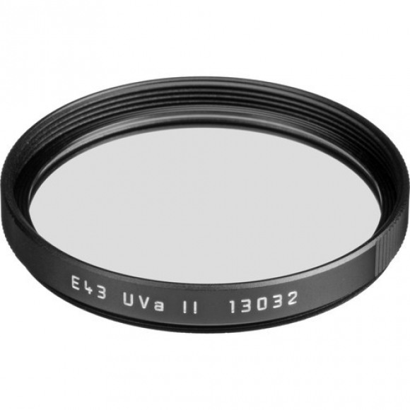 Leica 13032 Filter UVa II E 43 zwart