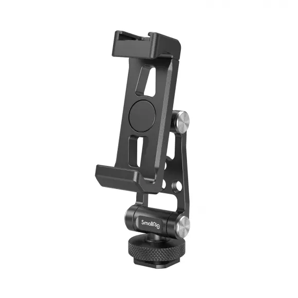 SmallRig 4382 Metalen telefoonhouder met cold shoe mount