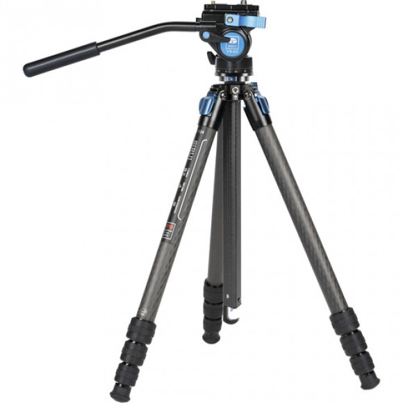 Sirui Sirui ST-124. Maximale gewichtscapaciteit: 12 kg, Aantal benen/poten: 3 poot/poten. Hoogte (max): 158 cm, Hoogte (min): 37,5 cm. Kleur van het product: Zwart