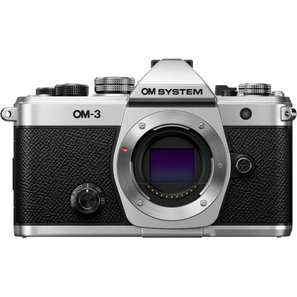 OM SYSTEM OM-3 systeemcamera Body Zilver