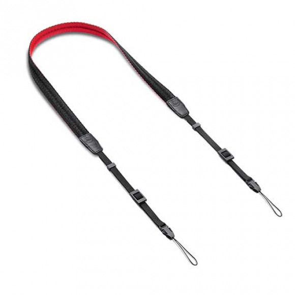 Leica Carrying Strap Sofort Black-Red 196-80