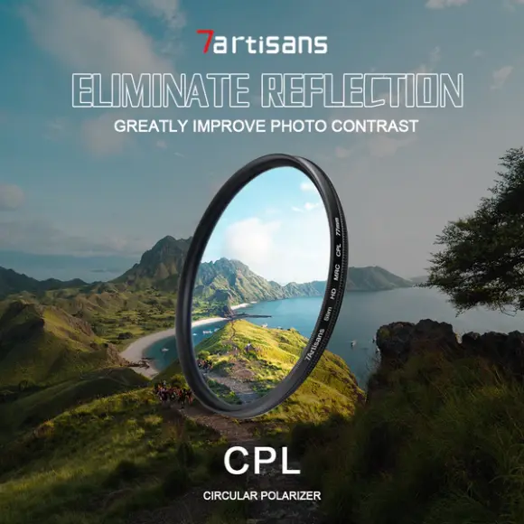 7A 82mm CPL Circulaire Polarisatie filter