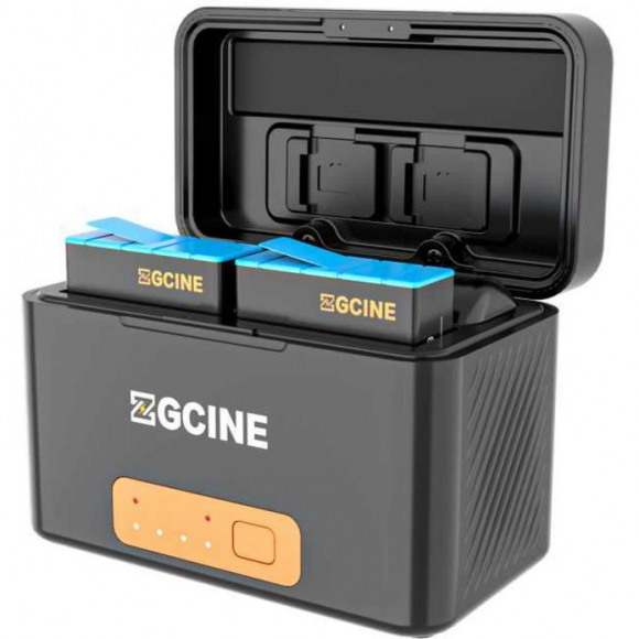 ZGCINE GoPro Battery Charging Case + 2x 901 Battery