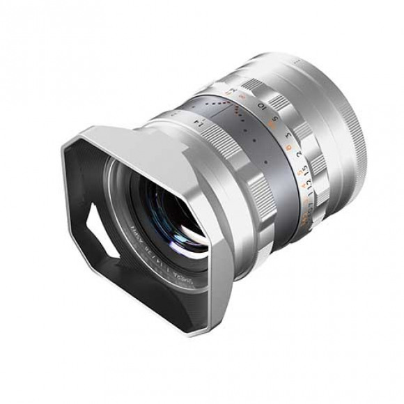 Thypoch Simera 28mm f1.4 for Fujifilm X Mount Silver