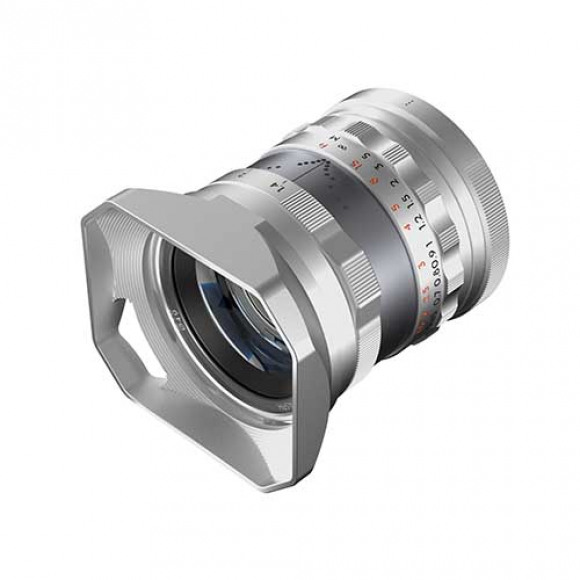 Thypoch Simera 35mm f1.4 for Fujifilm X Mount Silver