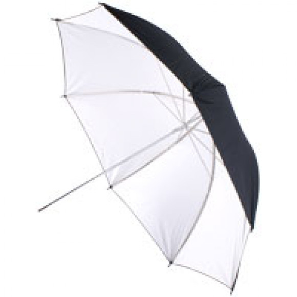 Helios studioparaplu 100 cm zwart/wit