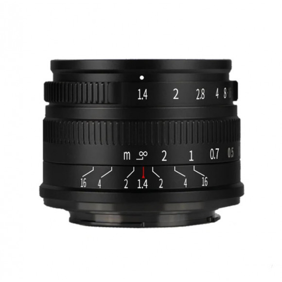 7artisans - Cameralens - 35mm f1.4 APS-C voor Canon EOS-R-vatting, zwart