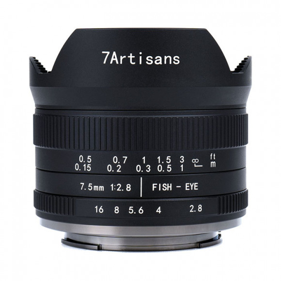 7 Artisans - Cameralens - 7.5mm F2.8 MKII APS-C voor Nikon Z-vatting