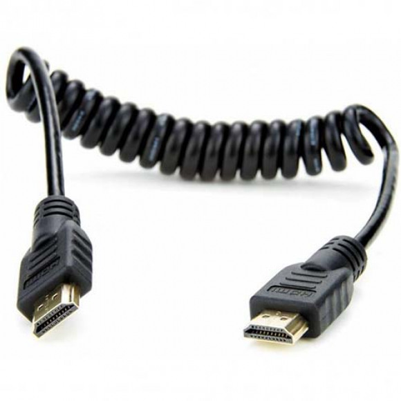 Atomos krulsnoer HDMI kabel 30-45 cm