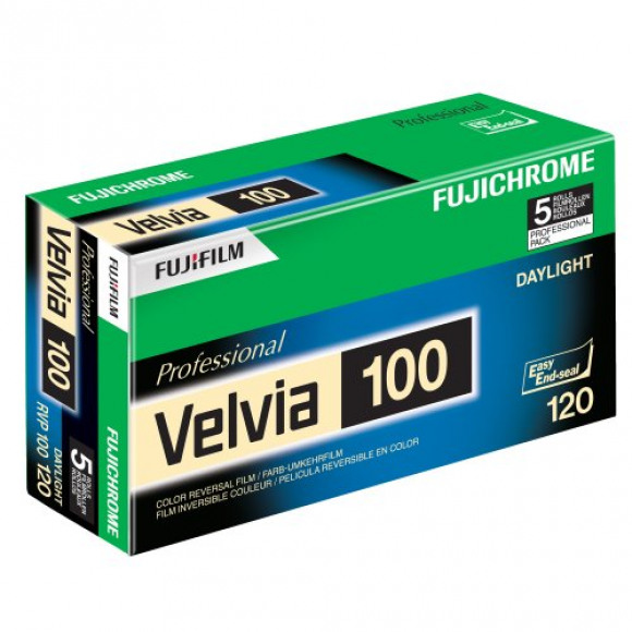FUJIFILM Fuji Velvia 100 120 5-pack FILM KLEUR DIA op bestelling
