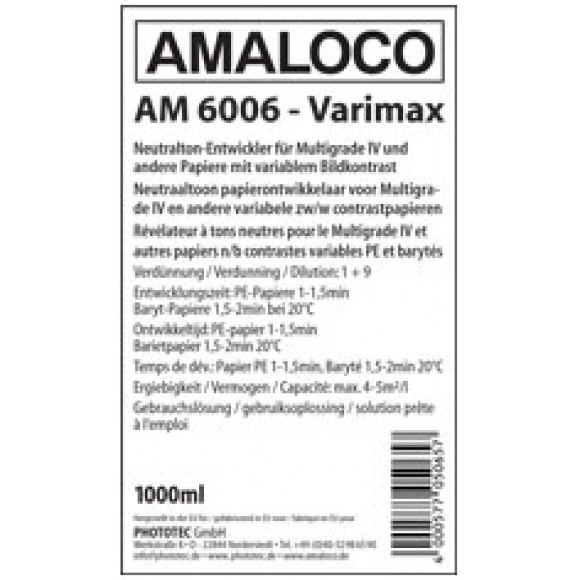 AMALOCO  AM 6006  1L Papierontwikkelaar