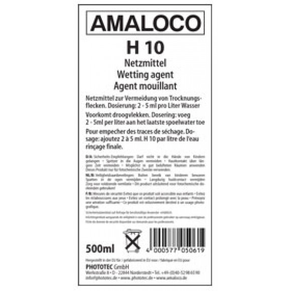 Amaloco H 10 Vlekkogeen 500ml