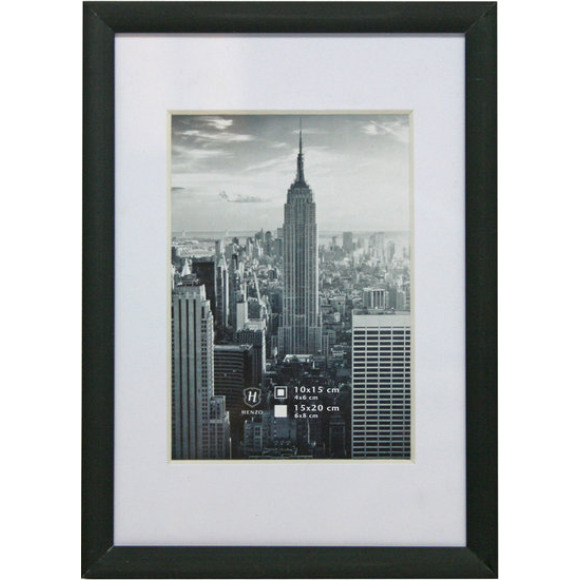 Henzo Manhattan 15x20cm Zwart 81.403.08 Fotokader