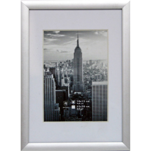 Henzo Manhattan 15x20cm Zilver 81.403.15 Fotokader