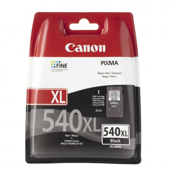 Canon PG-540XL inktcartridge 1 stuk(s) Origineel Hoog (XL) rendement Zwart