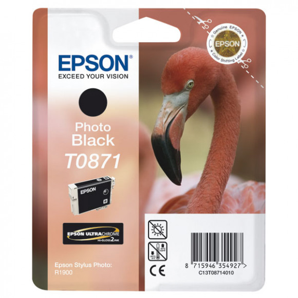 Epson T0871 Foto Zwart Cartridge