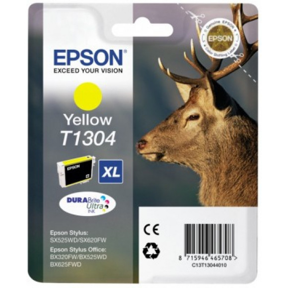 Epson T1304 Geel Cartridge
