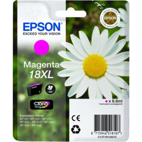 Epson 18xl Magenta Cartridge