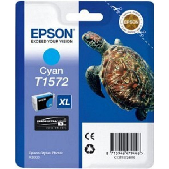 Epson T1572 Cyaan Cartridge
