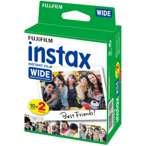 Fujifilm Instax Colorfilm Glossy 10x2 pak