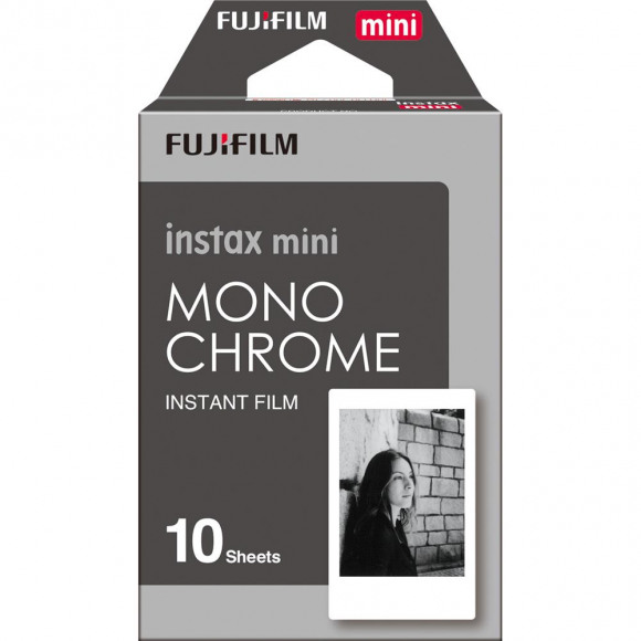 Fuji Instax Mini Colorfilm Monochrome Enkel pak