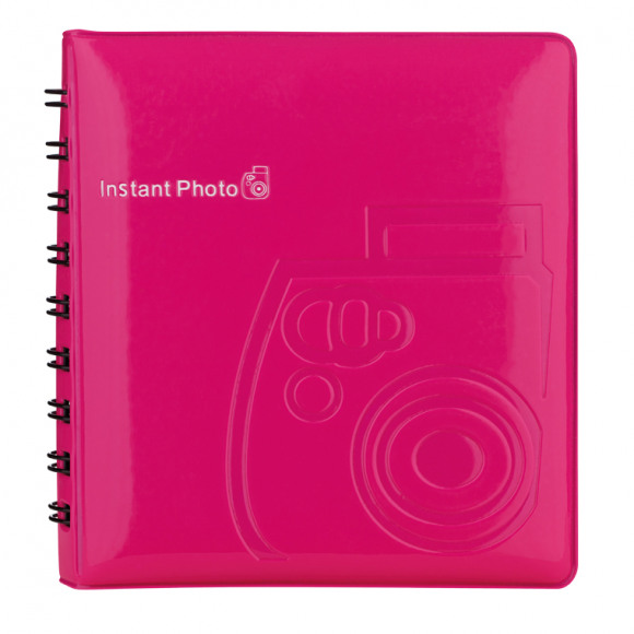 FUJIFILM  Instax Mini Photo Album pink for 64 photos  !!EOL!!