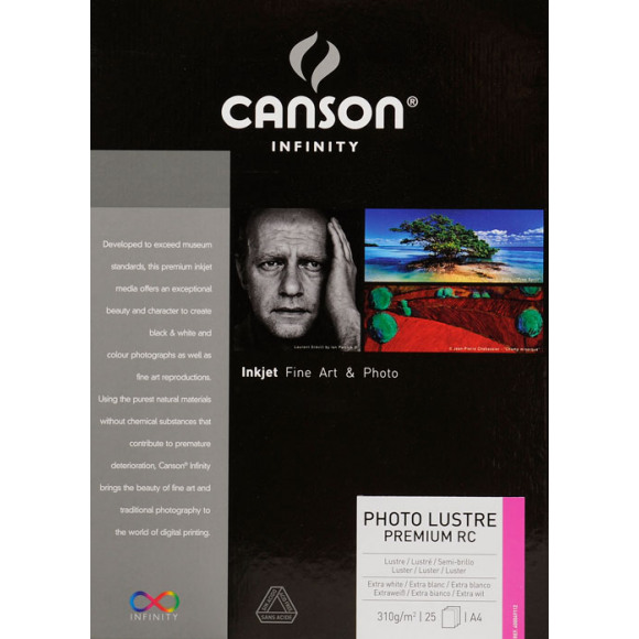 CANSON  PHOTO LUSTRE PREMIUM RC 310g A4 25 vel