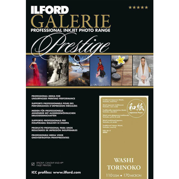 Ilford Galerie Prestige Washi Torinoko A4 110g 25 vel