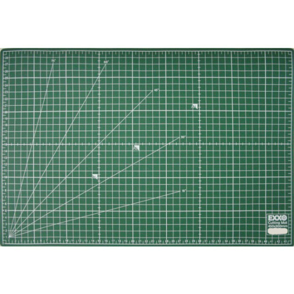 Folia Bringmann Snijmat A1 60x90cm Groen