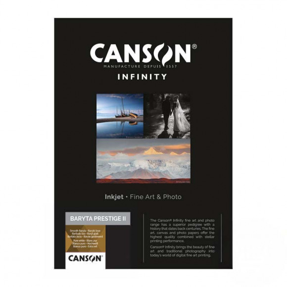 CANSON  BARYTA Prestige II A4 25 vel 340g