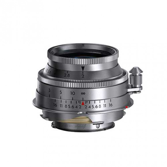 Thypoch Eureka 50mm f2 M mount-Brass Version - Silver