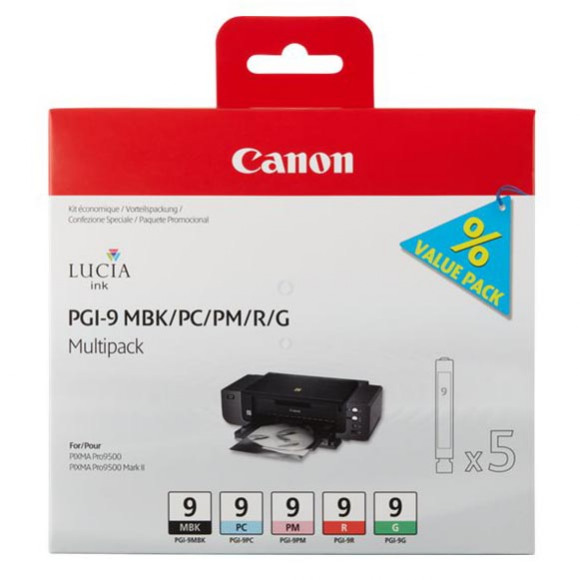 Canon PGI-9MBK/PC/PM/R/G Multi Pack