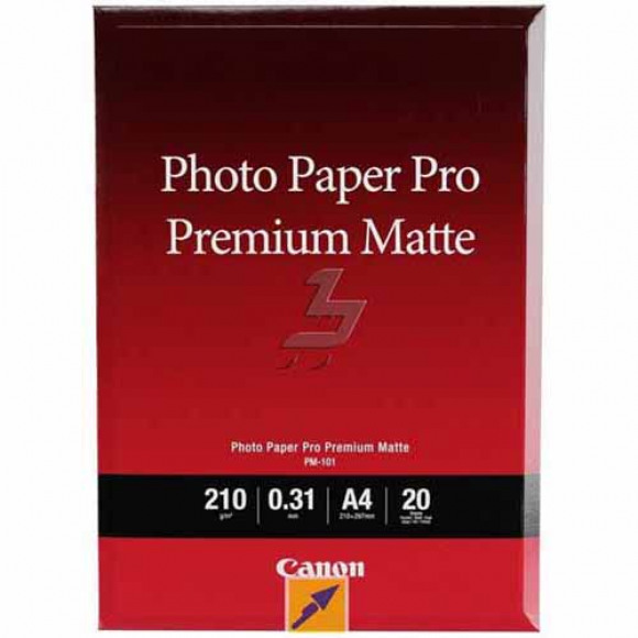 Canon Fotopapier mat A4 20 vel PM-101
