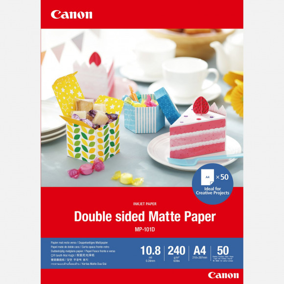 Canon MP-101 D A 4, 50 vel double sided mat paper, 240 g