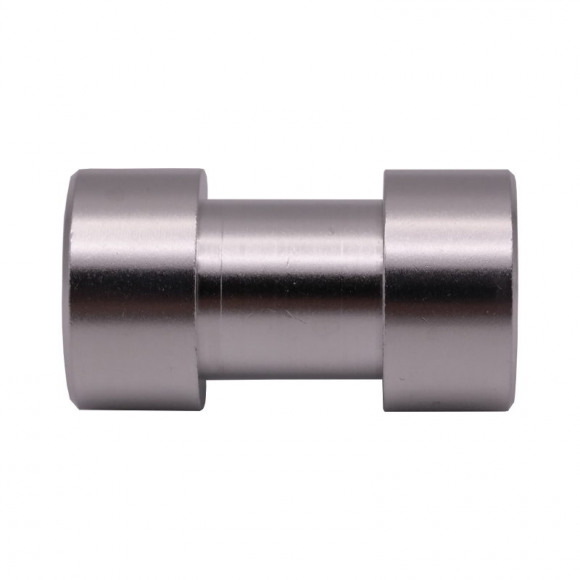 CARUBA  spigot adapter 1/4" female - 3/8" female (28mm) aluminium