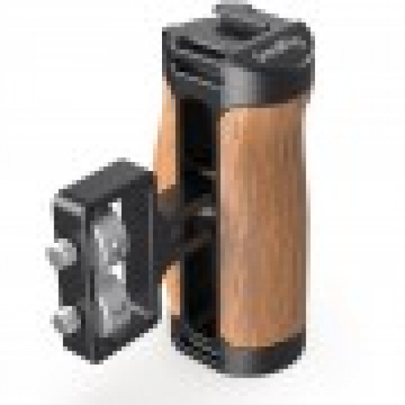 SmallRig 2913 Wooden Mini Side Handle (1/4”-20 Screws)