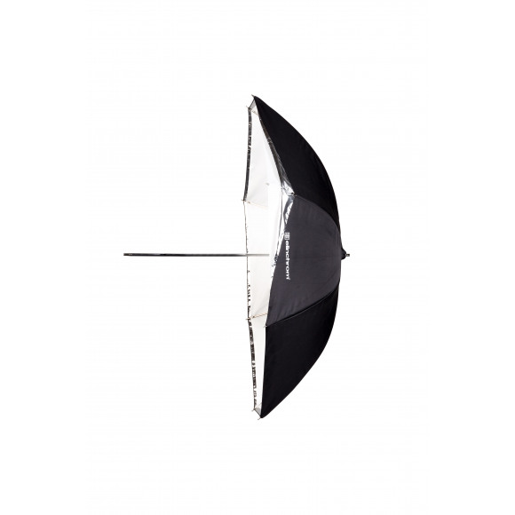 Elinchrom Paraplu Shallow 2 in 1 wit/ transparant 85cm