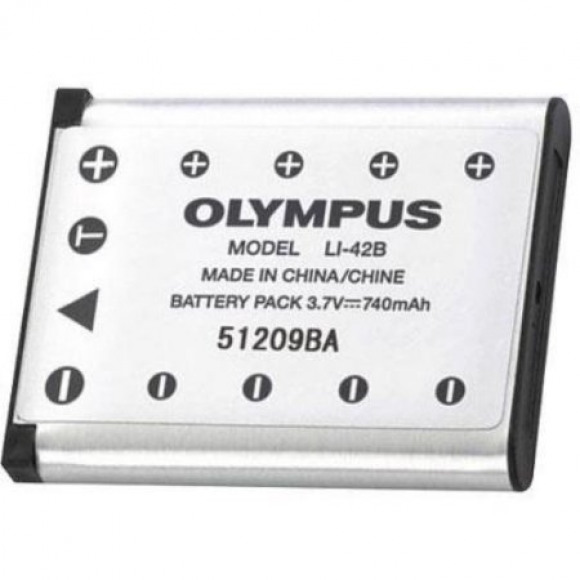 OLYMPUS  LI-42B Lithium Ion rechargeable Battery (740 mAh)