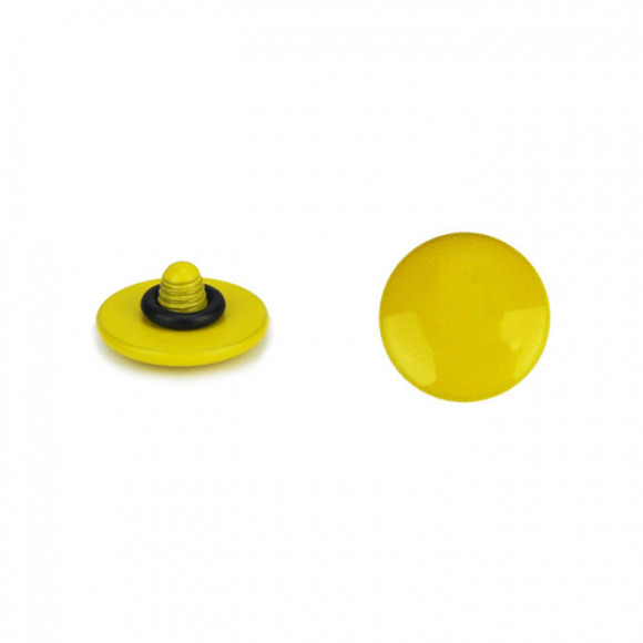 JJC  Soft Release Button convex (geel)