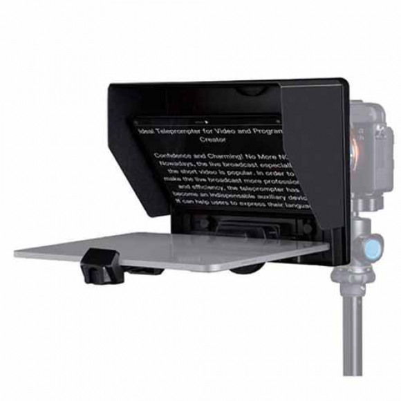 Feelworld TP10 Portable 10" Folding Teleprompter voor smartphone/tablet