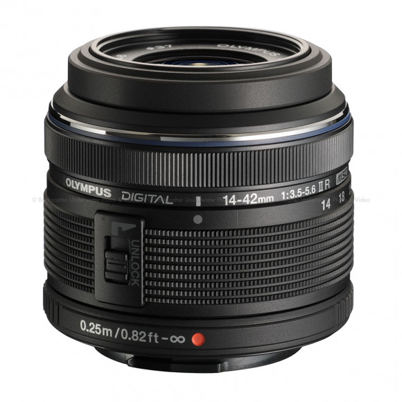 Olympus M ZUIKO Digital - Lens - ED 14-40 mm - 1:3.5 - 5.6 II R - Zwart
