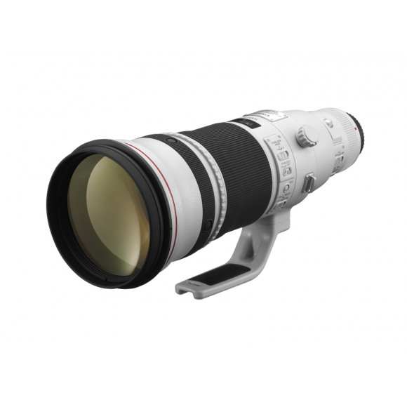 Canon EF 500mm f/4.0 L IS USM II + ET-138 WII zonnekap + transport case
