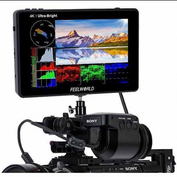 Feelworld 7" LUT7S (HDMI) Touch Monitor with Waveform/VectorScope