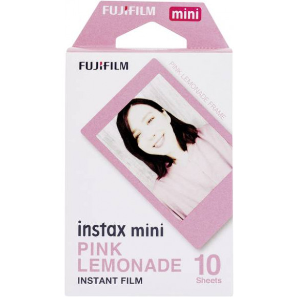 FUJIFILM  Instax Mini Pink Lemonade Instant Film 10 Sheets