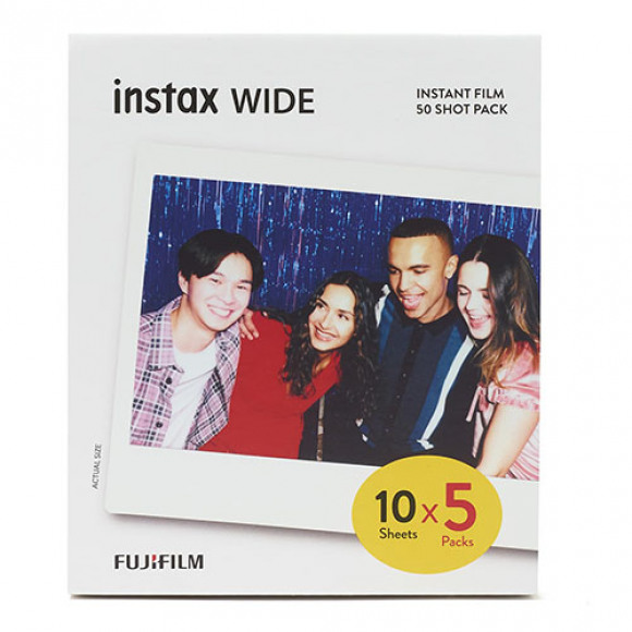 Fujifilm Instax wide film - Instant fotopapier - 5x10 stuks