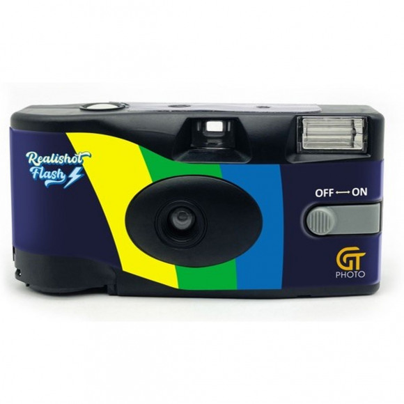 Realishot Flash - wegwerpcamera 27 opnames met flits! Kodak film inside